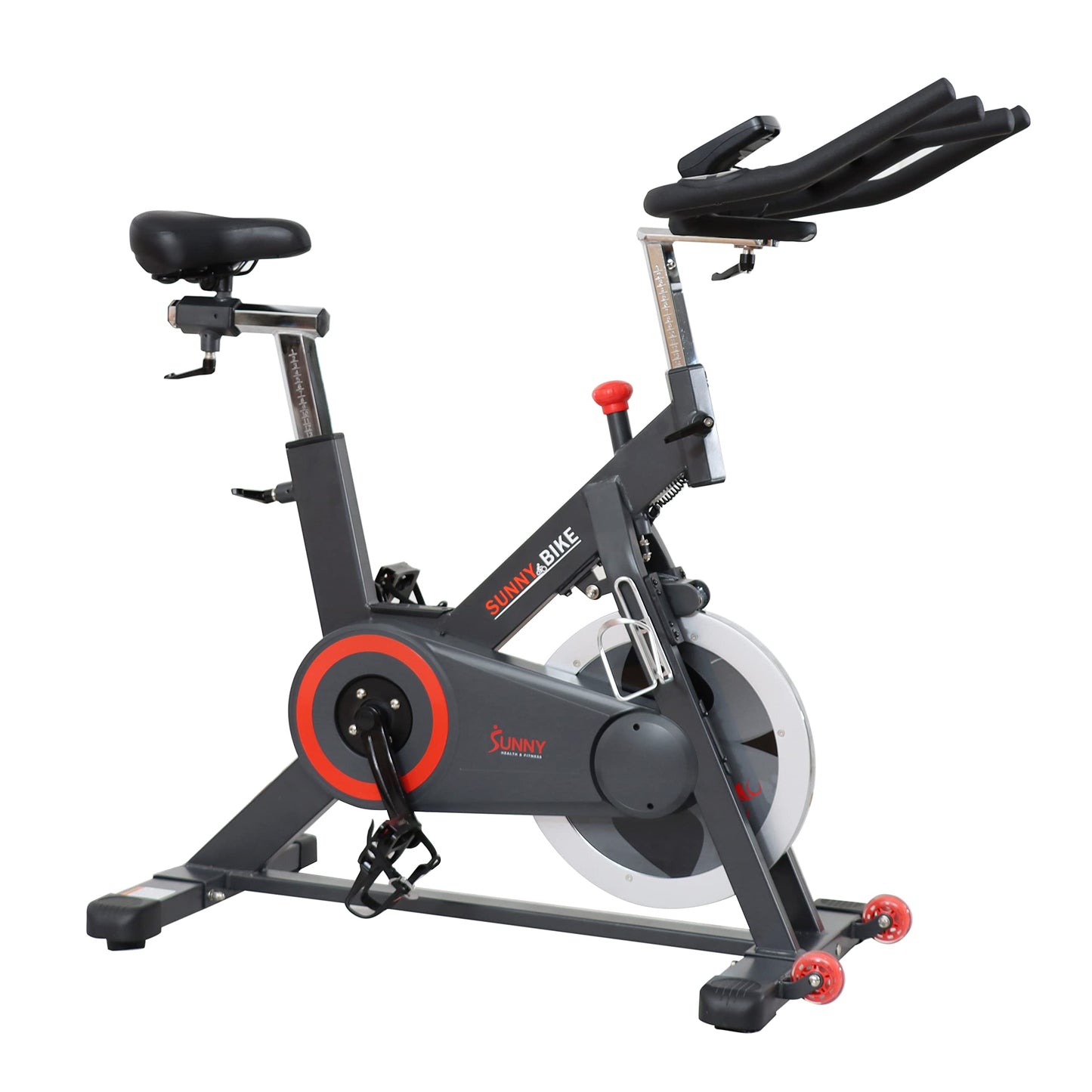 Sunny Health & Fitness Premium Indoor Cycling Smart Stationary Bike with Exclusive SunnyFit App Enhanced Connectivity - SF-B1805SMART