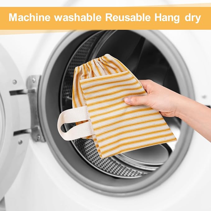 TOGETRUE Plastic Bag Holder, Wall Mount Grocery Bag Holder, Reusable Trash Bags Organizer for Home Kitchen Pantry Decor (Yellow)