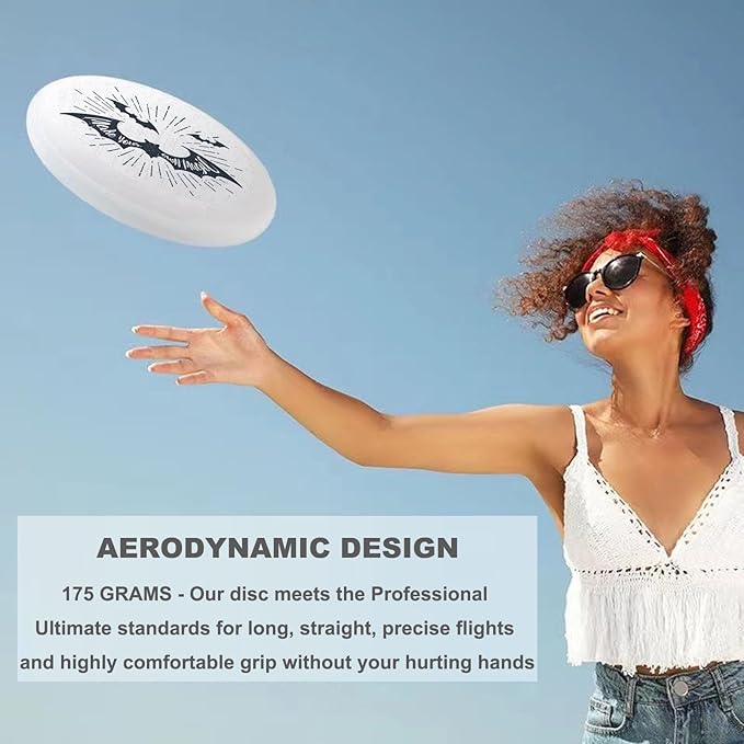 Rainbow Flower Outdoor Flying Disc Abstract Colorful Floral Ultimate Disc 175g for Boys Girls Men Women Birthday Christmas