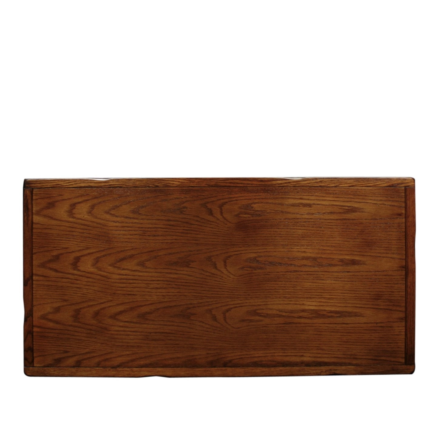 Leick Home Sibley Coffee Table, Solid Wood, Slate Tile Details, Bottom Display Shelf, Easy-Assembly, Living Room, Rustic Oak, 38 in x 20 in x 20.5 in, 10058