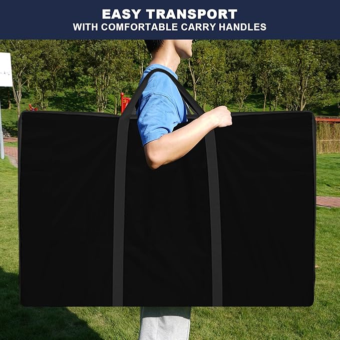 Cornhole Boards Set - Regulation Size 4x2/3x2ft Solid Wood Corn Hole Game Set with 8 Bean Bags and 2 Cornhole Boards - Perfect for Outdoor Game