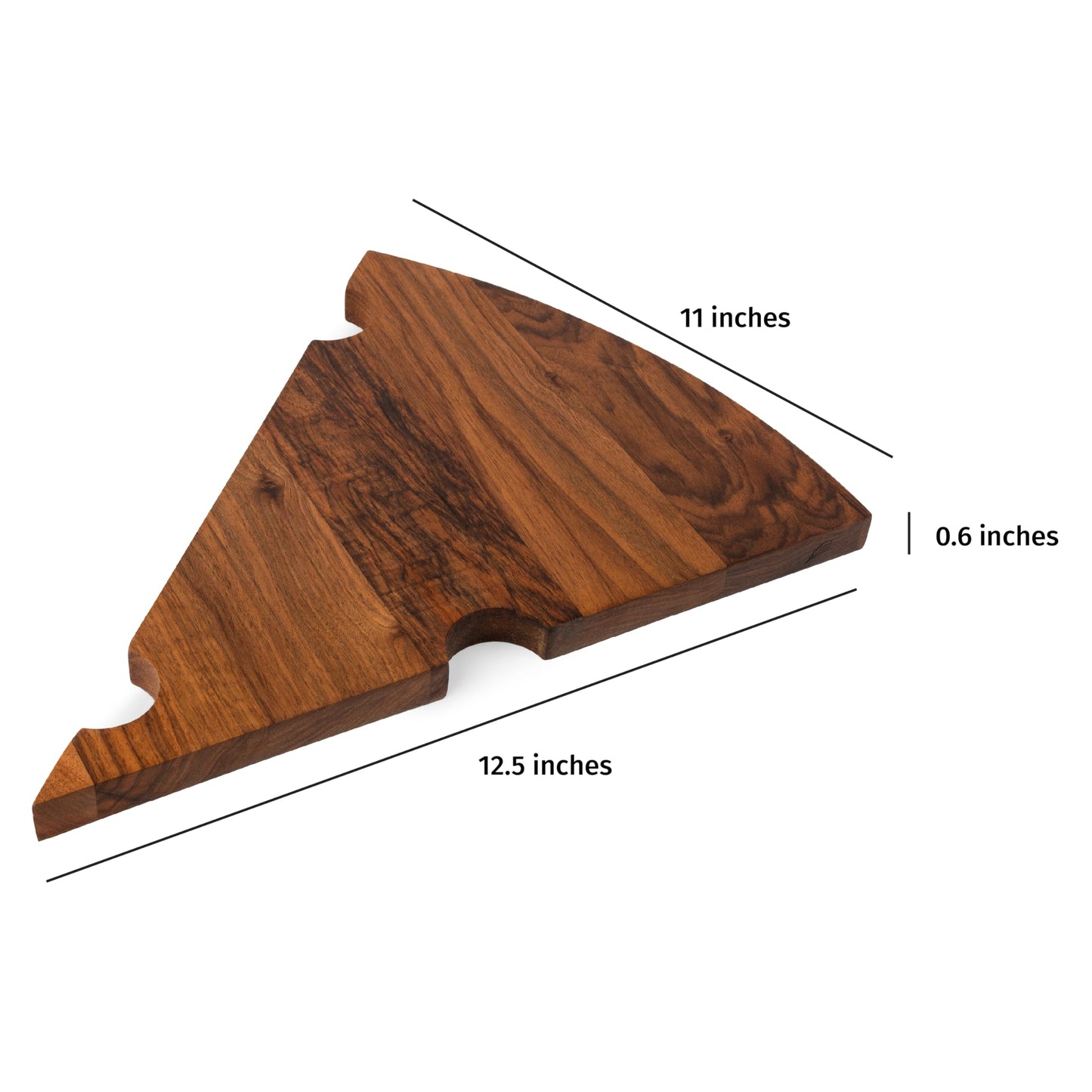 Walnut Cheese Board for Kitchen - Wooden Charcuterie Boards for Serving Food – Meat and Cheese Tray – Small Charcuterie Platter - House Warming Gifts New Home - Wedding Gifts – Tabla de Quesos
