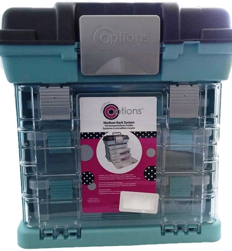 Creative Options 1363-83 Grab N' Go Rack System, Soft Blue,Medium