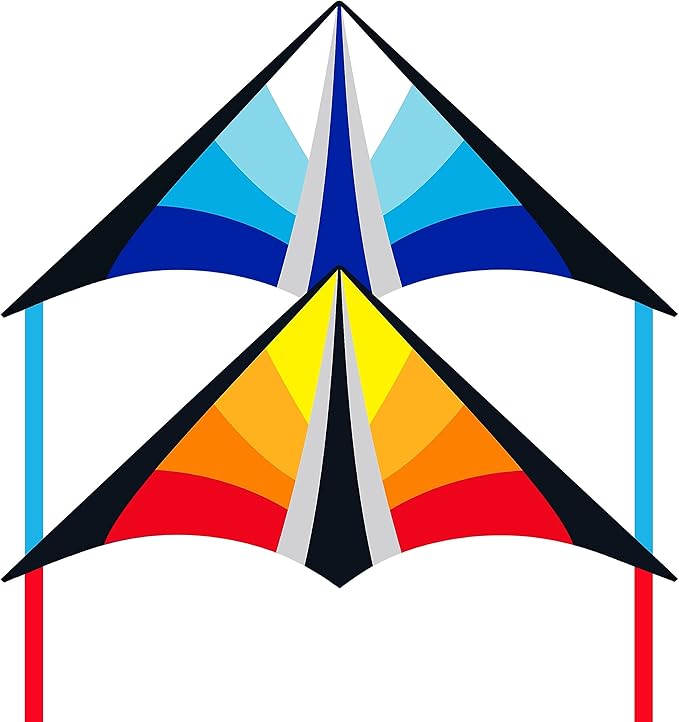 Delta Beginner Kite for Kids & Adults, Easy to Fly Beach Kite