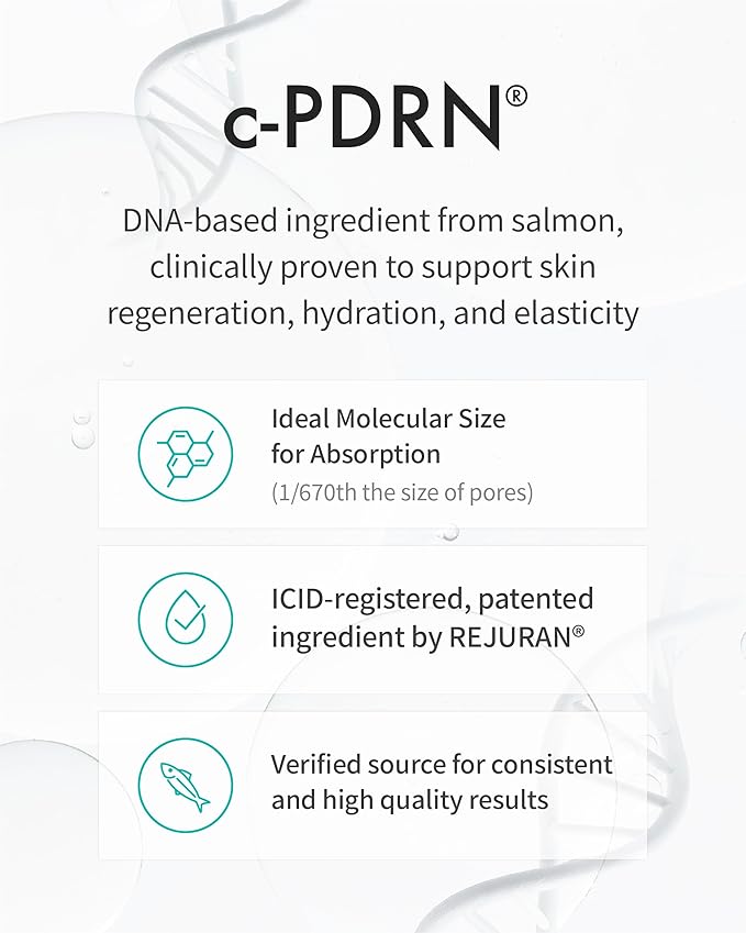 REJURAN® Turnover Mask, c-PDRN® (5ea) ??Original Salmon DNA for Firming, Hydration, Repairing & Revitalizing. Achieve Youthful, Radiant Skin. Korean Skincare. Ultra Microfiber Sheet Mask