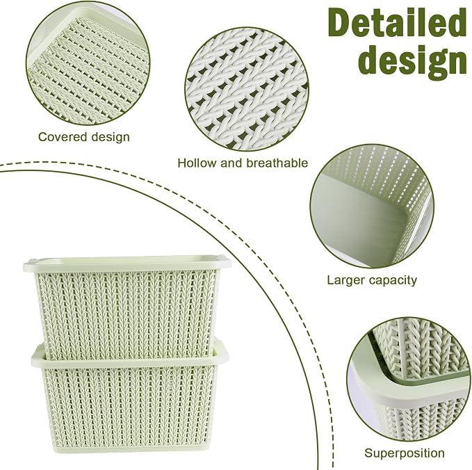 Onion and Potato Storage Bins Set,Stackable Plastic Pantry Box with Lids,BPA-Free,Potatos and Onions Storage Baskets for Kitchen,Countertop,More Vegetable Storages Pantry Baskets Organization