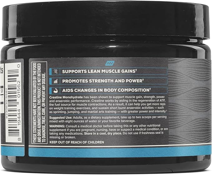 ONNIT Creatine Monohydrate Powder – 5g Premium Creatine for Muscle Strength, Power & Lean Mass, Supports Brain Health & Cellular Energy, Unflavored, 30 Servings, 5.29 oz (3-Pack)