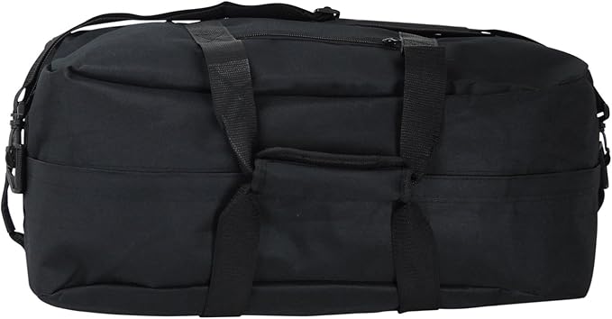 DALIX 18" Two Tone Duffle Bag Medium Black Red Blue Gold Pink Purple Gray