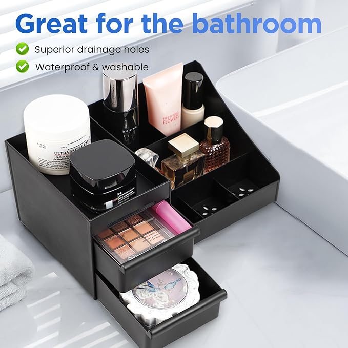 EXIN DECHEN Cologne Organizer for Men,Cologne Stand,Bathroom Organizer,Organizador de Perfumes,Dresser Organizer Countertop,Mens Bedroom Essentials,Room Decor for Men,Gifts for Mens