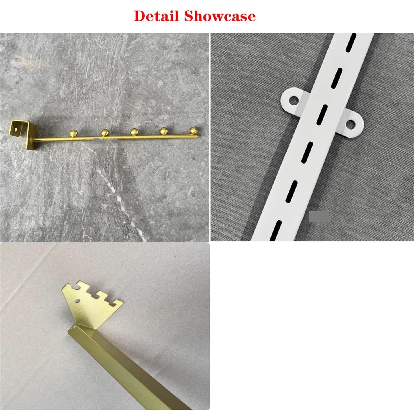 Wall-Mounted Underwear Display Stand, Metals, Lingerie Garment Rack, Retail Sock Show Shelves, Supermarkets Commercial Clothing Store Shelf, for Bras, Shorts, Hats(White,150 * 150cm)