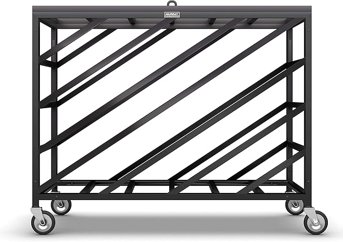 Murray Sporting Goods Premium Portable Ball Storage Locker | Basketball or Volleyball Storage Ball Cart with Wheels