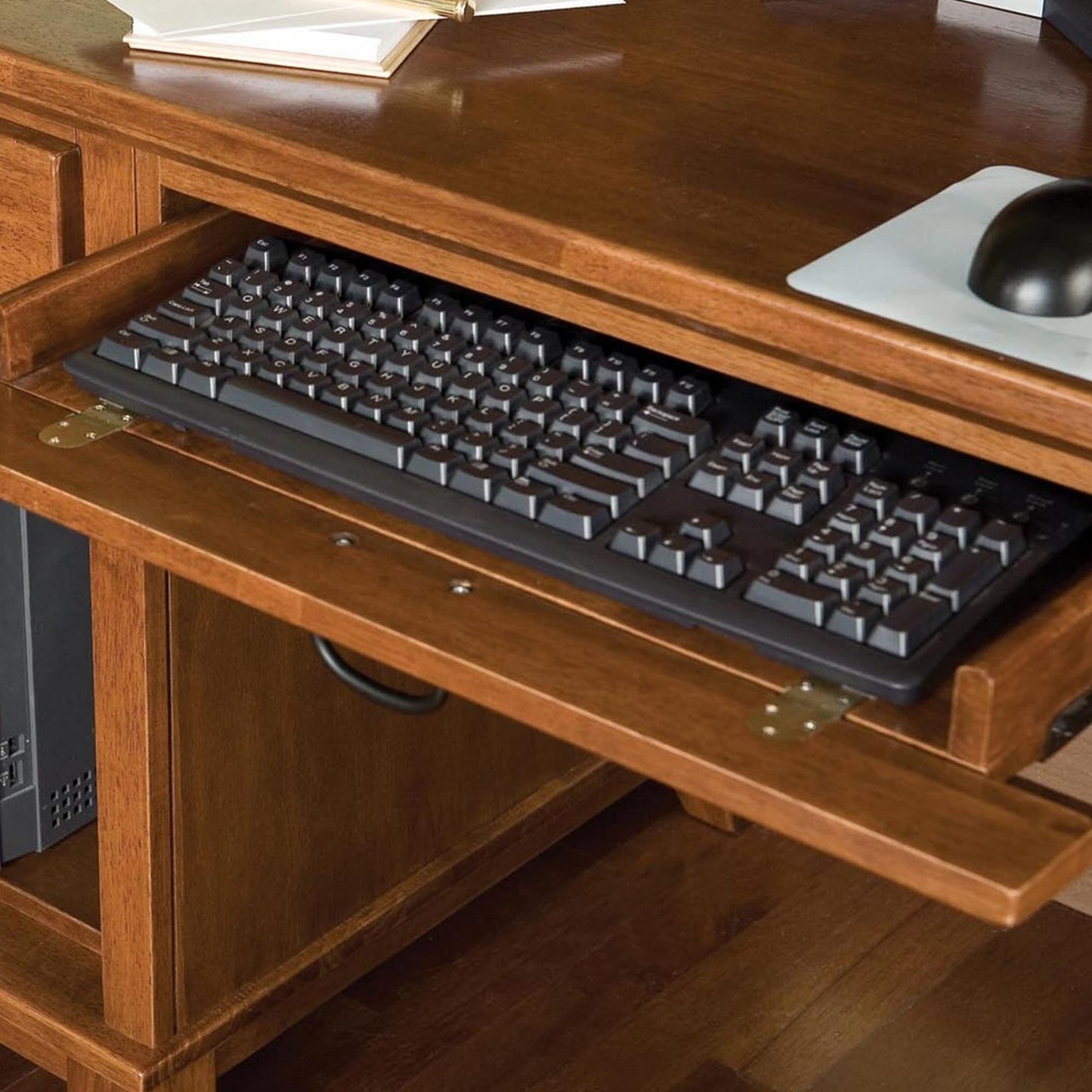 Homestyles Arts & Crafts Cottage Oak Pedestal Desk