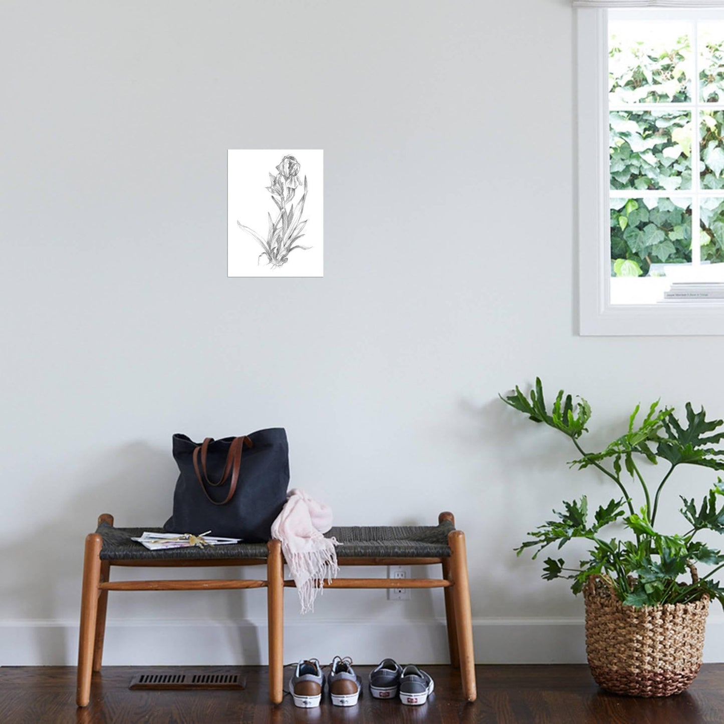 ART.COM Wall Art Prints Botanical Sketch VI by Ethan Harper, Botanical Decor, 12" x 16"
