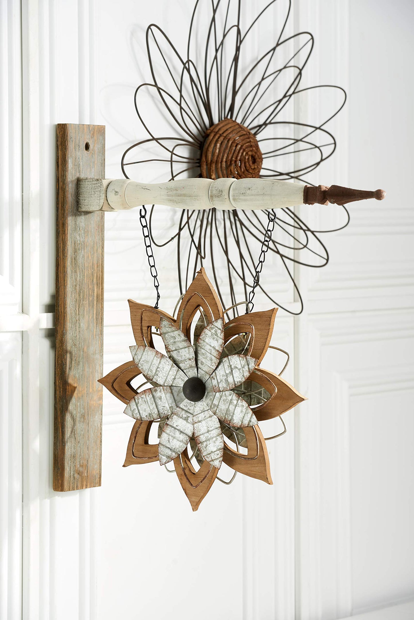 K&K Interiors Arrow Replacement Decorative Hanging Sign, Wood - 13648A