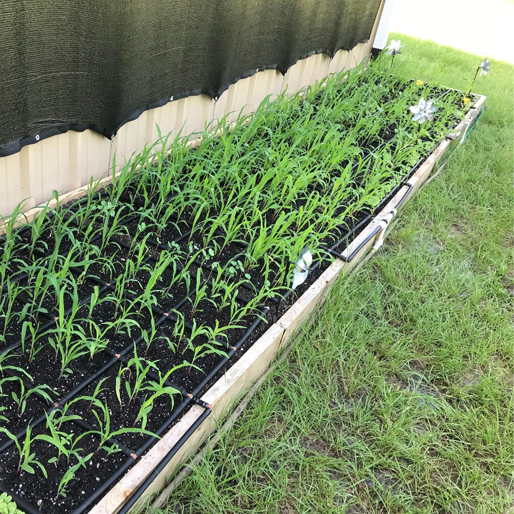 Garden Grid Manifold - 15" Tall, Double Style | Link All of Your Garden Grids So They Water Together | Ideal for Side-By-Side Garden Grid Connections