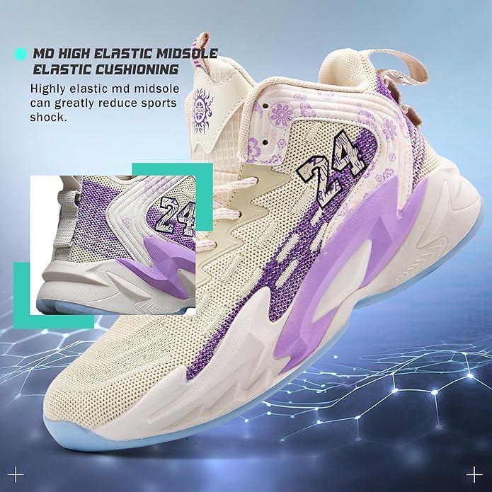 Men Basketball Shose Breathable Men Non Slip Outdoor Fashion Sneakers