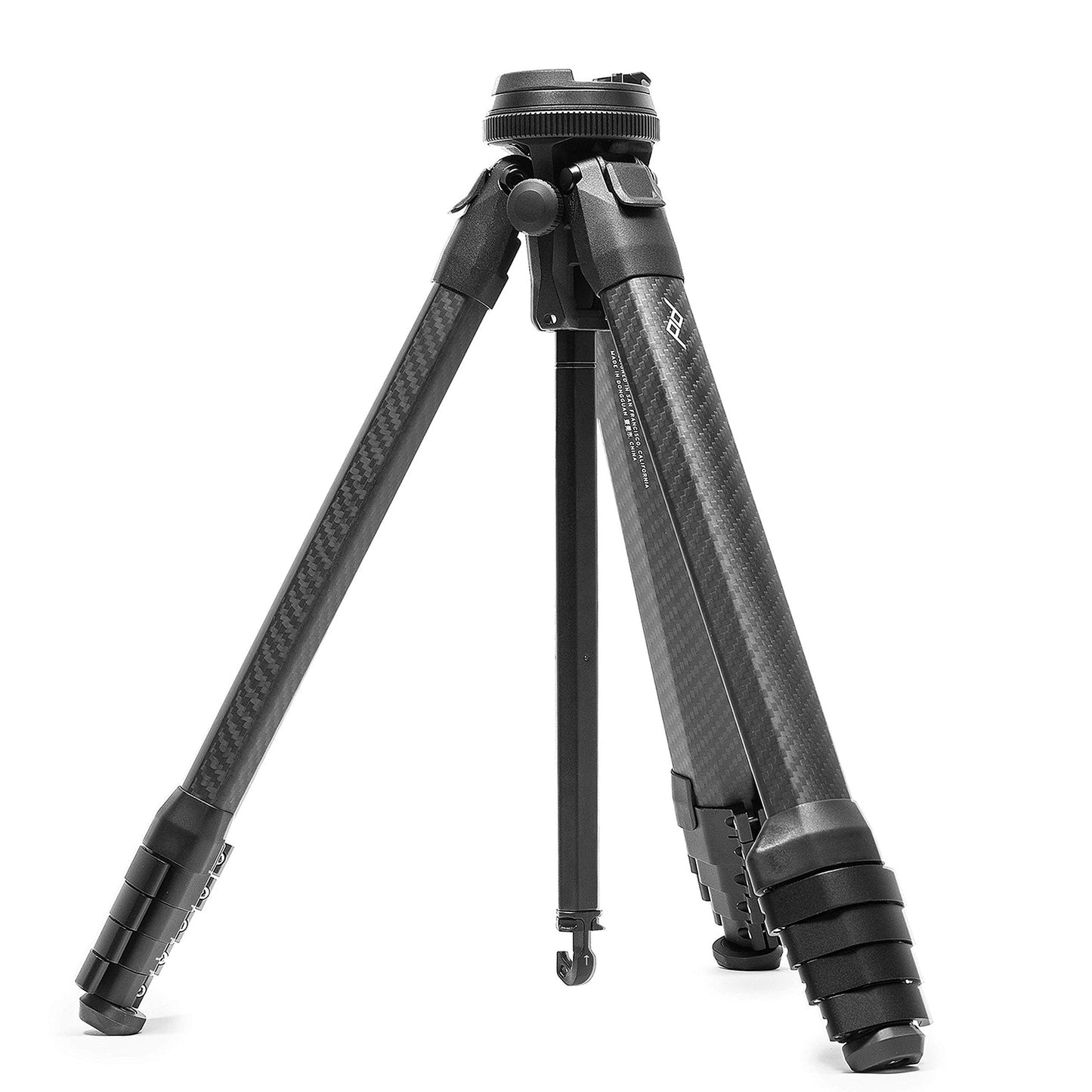 Peak Design Travel Tripod, Carbon Fiber, Compact Design, Quick Setup and Takedown, Pro-Level Stability, Ergonomic Ball Head, Compact and Portable Travel Tripod for Camera and Phone, 20 lb Capacity