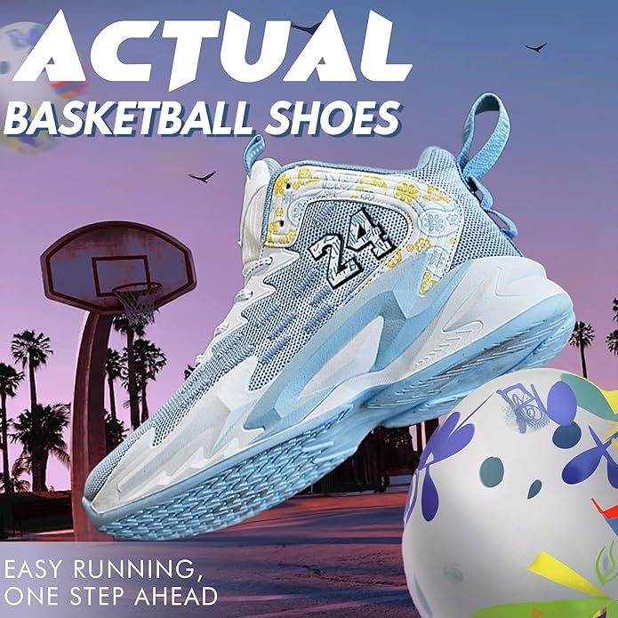 Men Basketball Shose Breathable Men Non Slip Outdoor Fashion Sneakers