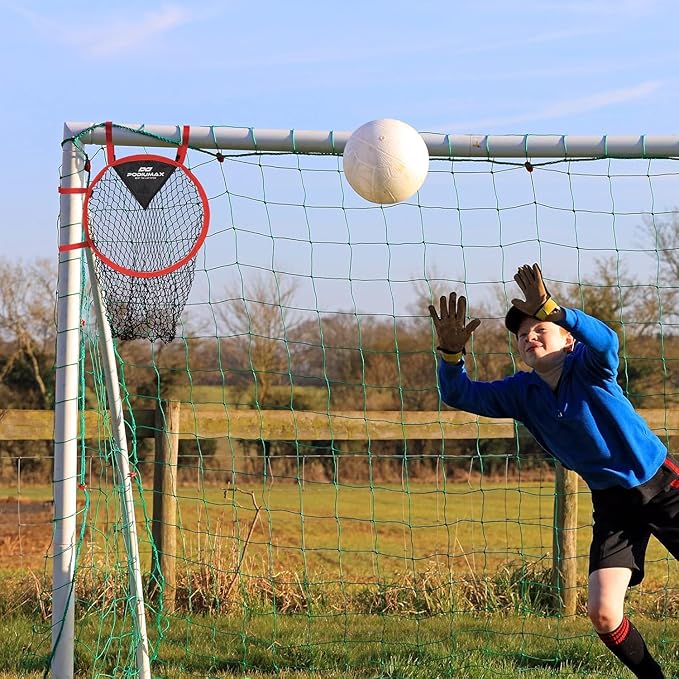 PodiuMax Top Bins Soccer Target Goal, Easy to Attach and Detach to The Goal, Set of 2, for Shooting Accuracy Training