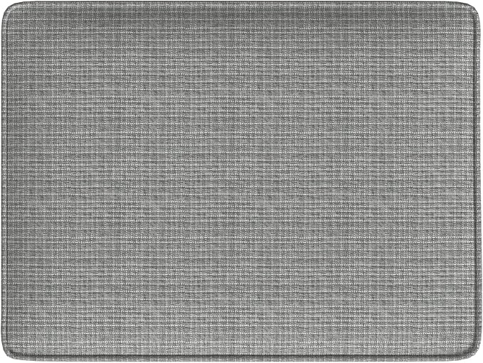 Spatial Order Home Decor | Dinah Collection Modern Storage Ottoman | Ottoman with Storage for Living Room & Bedroom(Sage Mini Grid Pattern)