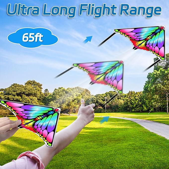 Mini Kites for Kids,Finger Launcher Kites Easy to Fly,Party Favors for Kids 4-8-12 Outdoor Toys Beach Games,Treasure Box Toys for Classroom Prizes Mini Kite Bulk