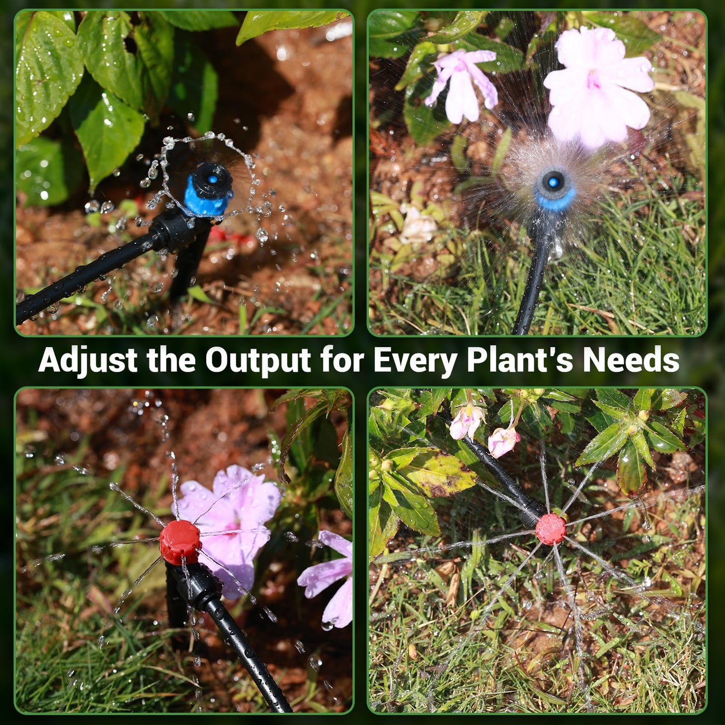 230FT Drip Irrigation System for Garden, 2026 Upgraded DIY Automatic Plant Watering Kit with Push-Fit Connectors, 30 Water-Saving Adjustable Drip Emitters for Yard, Lawn & Greenhouse