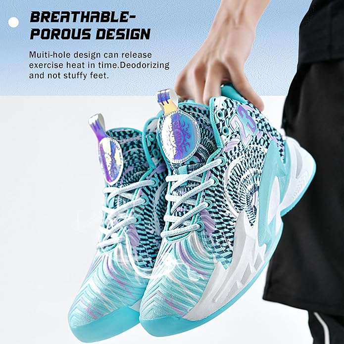 Men Basketball Shose Breathable Men Non Slip Outdoor Fashion Sneakers