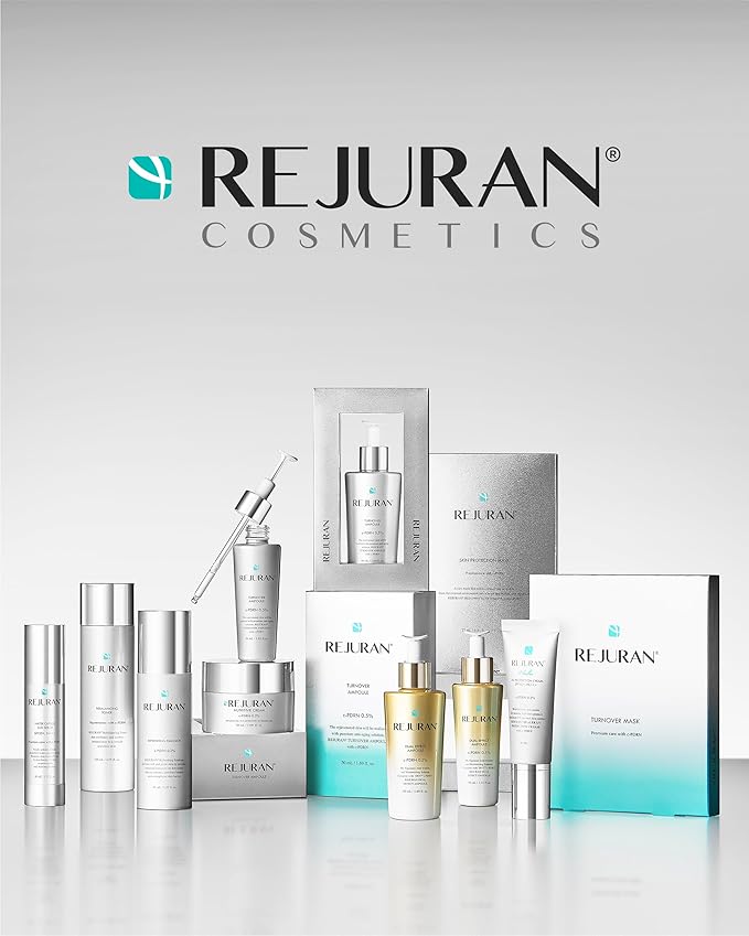 REJURAN® Turnover Mask, c-PDRN® (5ea) ??Original Salmon DNA for Firming, Hydration, Repairing & Revitalizing. Achieve Youthful, Radiant Skin. Korean Skincare. Ultra Microfiber Sheet Mask