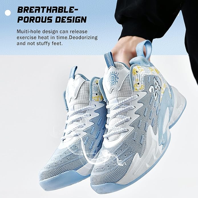 Men Basketball Shose Breathable Men Non Slip Outdoor Fashion Sneakers