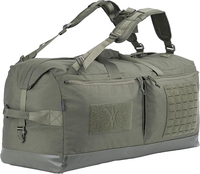 Large Military Tactical Duffle Bag Duffel Backpack for Special Work,Sports,Traveling,Camping 85L