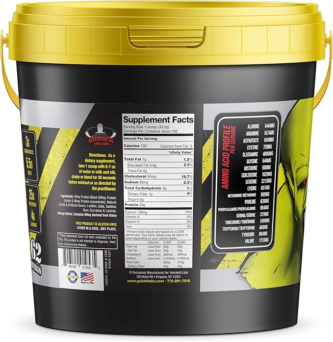 Muscle Protein Whey Powder [12 lbs/Pack of 1]??Cold Filtered, 25g Pure Protein, 6.6g BCAAs (Packaging May Vary) (12LB, Chocolate)