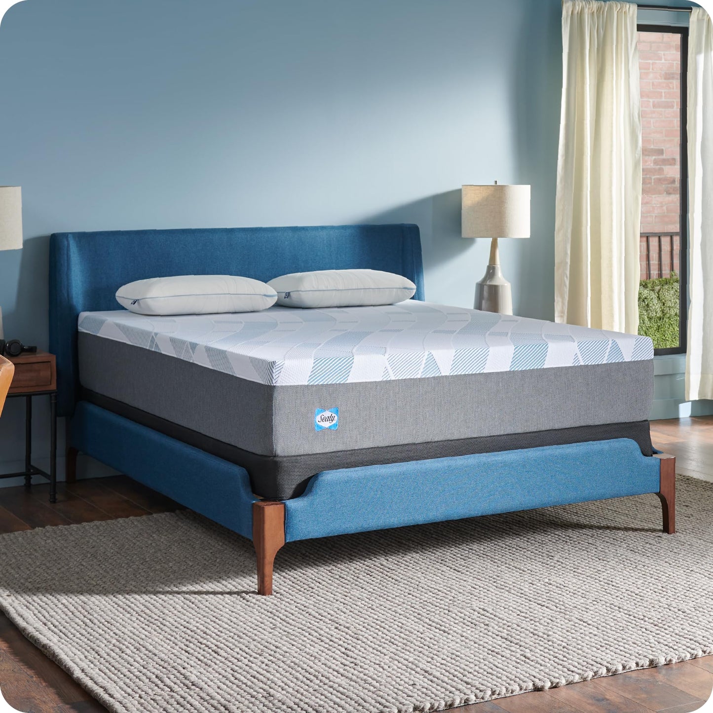 Sealy Dreamlife 12” Foam Mattress-in-a-Box, Twin XL, SealyComfort Gel Memory Foam, SealySupport Transition Foam, Surface-Guard Technology