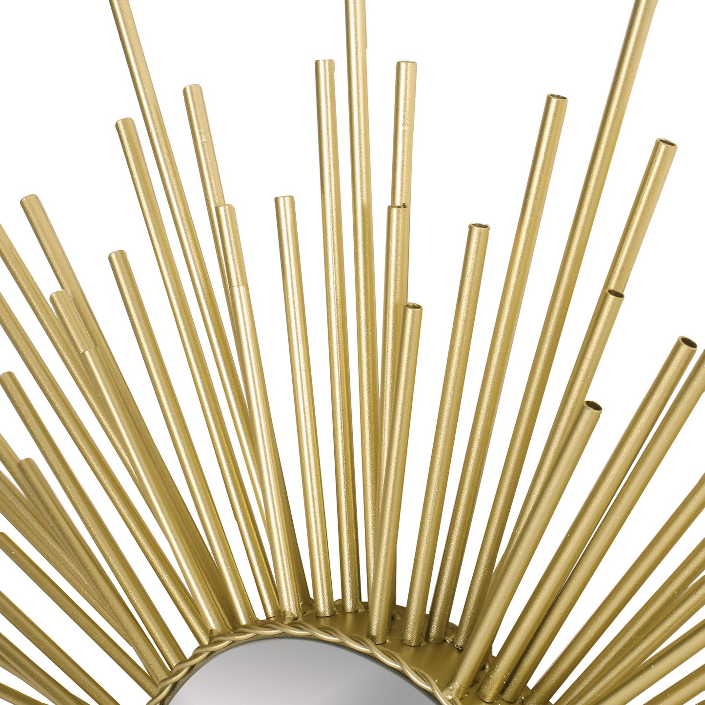 Henton Sunburst Wall Mirror - Gold