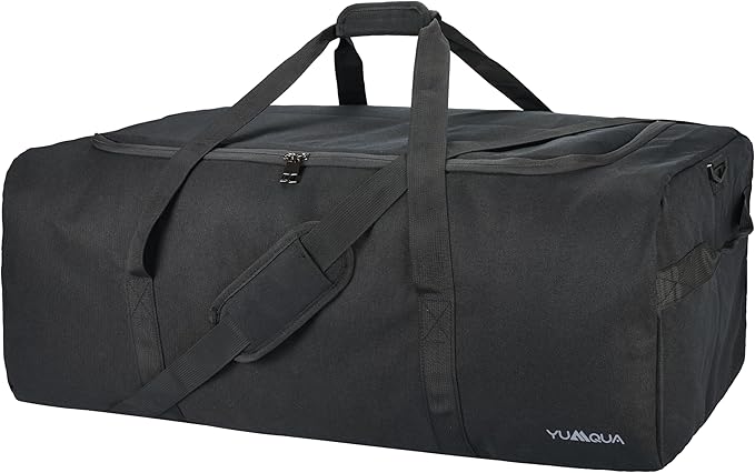 Large Duffle Bag for Travel, 100L Travel Bags for Men Extra Large Duffel Bag Water & Tear Resistant Women Weekender Bag w/Shoulder Strap for House Moving Travel Essentials Camping Gear Storage