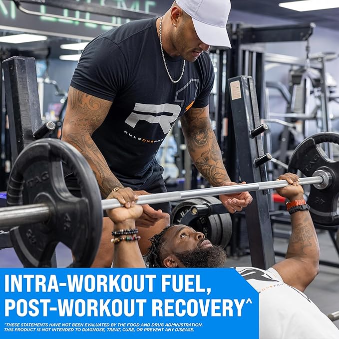 Rule 1 Active BCAA - Performance, Hydration, and Recovery Support with 5g BCAAs + Electrolytes, L-Glutamine, and Citrulline (30 Servings, Fruit Punch)