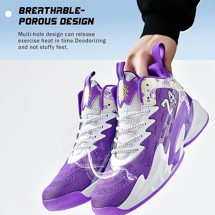 Men Basketball Shose Breathable Men Non Slip Outdoor Fashion Sneakers