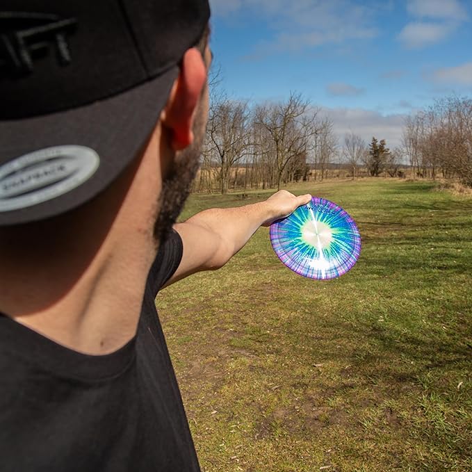 Discraft Z Fly-Dye Two Pack – Disc Golf Set | Buzzz & Nuke SS | Zone & Raptor | Sol & Avenger SS | Perfect for Men, Women, and Kids | Disc Weight, Color & Foil Will Vary