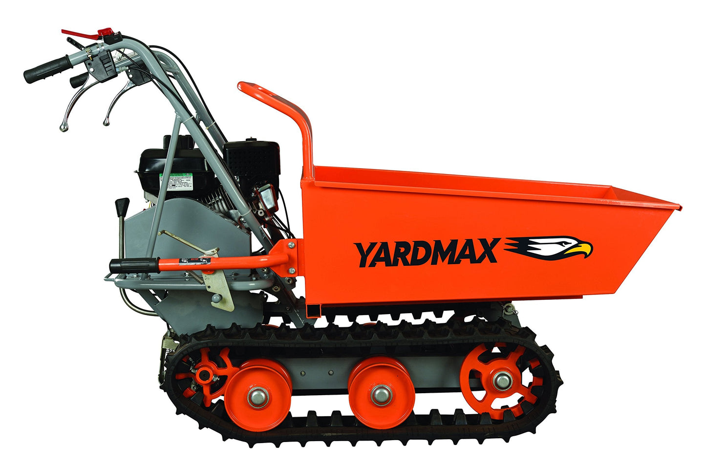 YARDMAX YD8103 Track Barrow, 660 lb. Capacity, Briggs CR950, 6.5 hp, 208cc