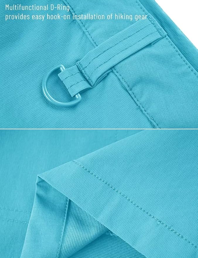 MAGCOMSEN Men's Hiking Cargo Shorts Quick Dry Lightweight 9" Golf Shorts Summer Casual Work Outdoor with 5 Zipper Pockets
