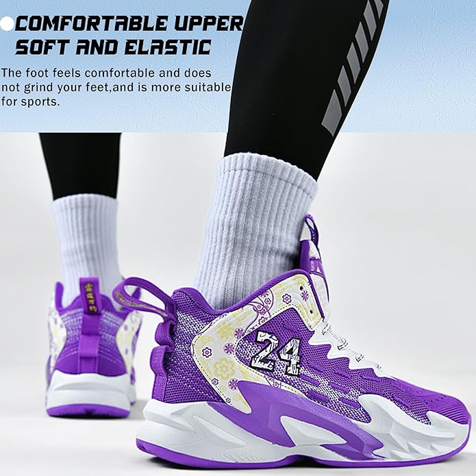 Men Basketball Shose Breathable Men Non Slip Outdoor Fashion Sneakers
