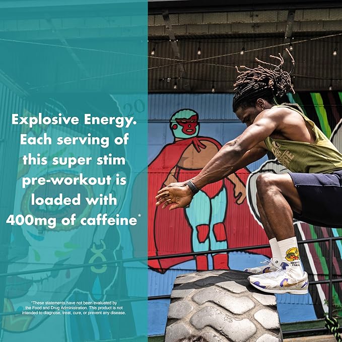 Anabolic Warfare Defcon1 High Stim, High-Intensity Pre-Workout Powder (Fruit Explosion, 20 Servings)