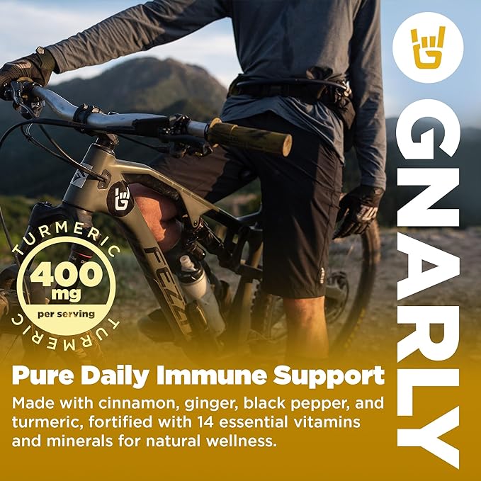 Gnarly Nutrition Golden Milk Plant-Based Protein Blend ??Vegan Powder for Smoothies ??Dairy-Free, Non-GMO ??10 Convenient Stick Packs