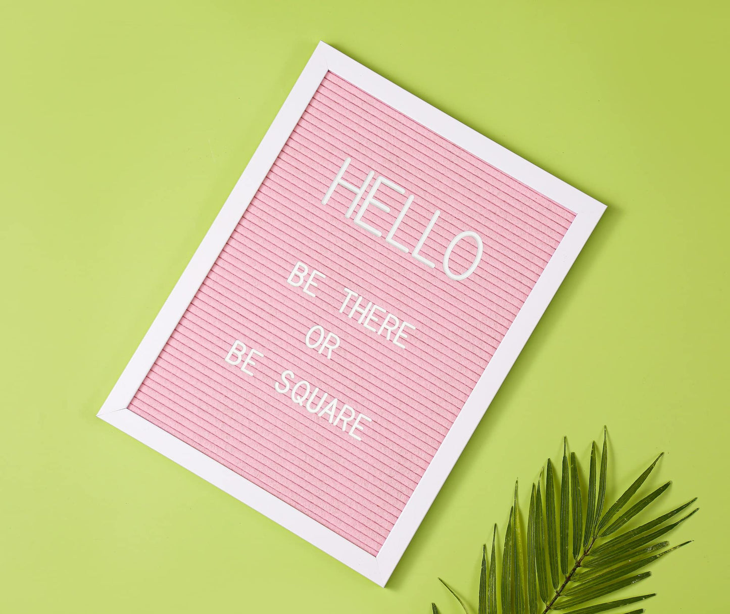 G GAMIT Felt Letter Board White Frame - 12x16 Baby Announcement Sign &Message Board Board with Big letters&Stand