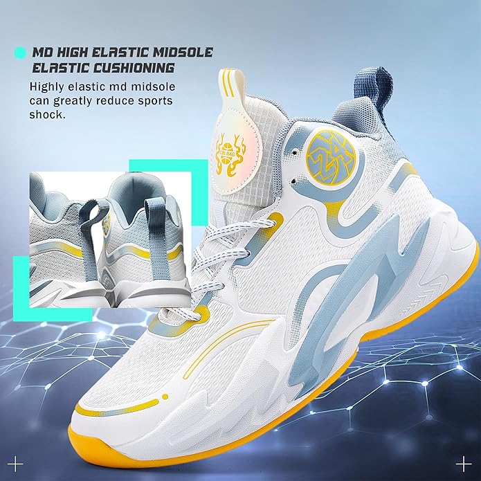 Men Basketball Shose Breathable Men Non Slip Outdoor Fashion Sneakers