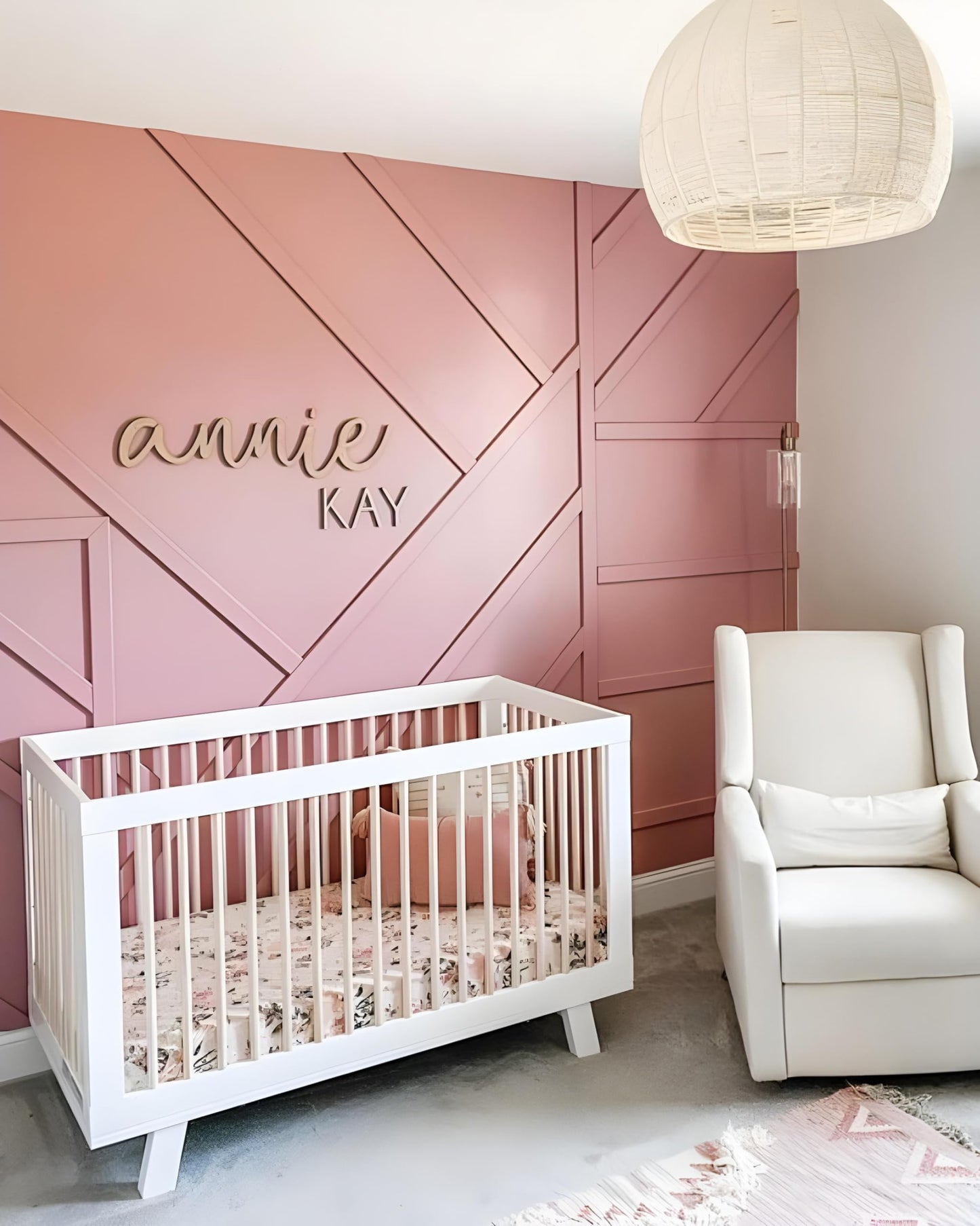 Personalized Name Sign for Nursery - Custom Wooden Name Signs for Kids Room, Personalized Nursery Name Sign - Perfect Baby Room Decor, Wall Name Decoration & Wedding signs, Family Name Signs
