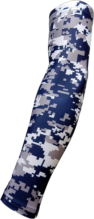 Youth & Adult Sizes Moisture Wicking Compression Arm Sleeve (1 Sleeve) (Over 100 Colors Available in Our Store)