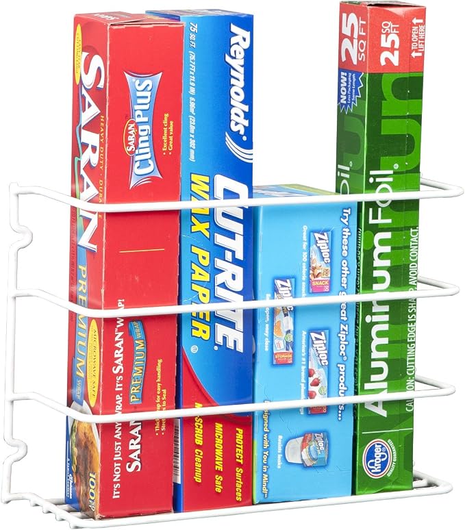 Grayline, White 40231, Door or Wall Wrap Rack, 1-Pack