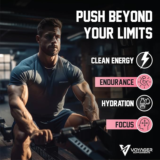Voyager Pre-Workout Planet Punch ??Creatine-Free Powder w/L-Citrulline, Beta-Alanine, Caffeine ??Supports Energy, Endurance & Focus ??30 Servings ??No Artificial Fillers ??GMP Certified