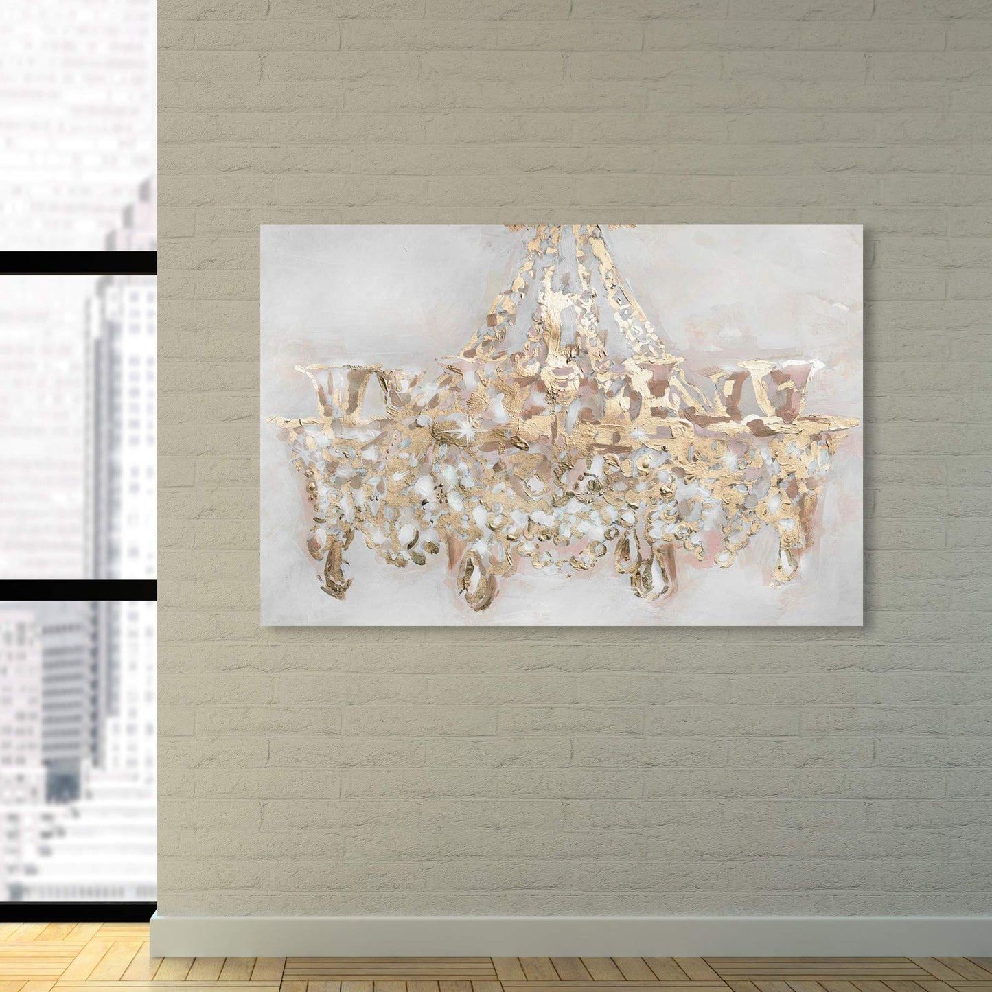 The Oliver Gal Artist Co. Fashion and Glam Wall Art Canvas Prints 'Candelabro'