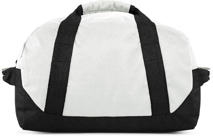 DALIX 14" Small Duffle Bag Two Toned Gym Travel Bag